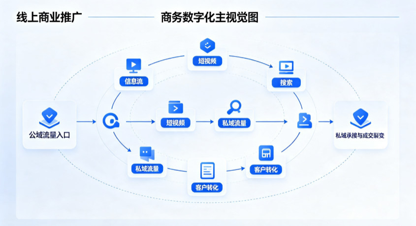 周宁县线上商业推广怎么做？全域流量闭环搭建与低成本转化实战指南